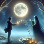 nằm mơ thấy người chết cho tiền