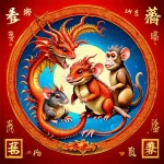 Hình ảnh minh họa cho tam hợp Tý - Thìn - Thân