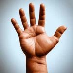 Hình ảnh chỉ tay một đường thẳng