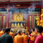 Đi chùa mùng một