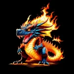 Hình Xăm Rồng Lửa