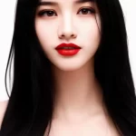 Nốt ruồi trên môi nữ