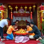 Cúng Thần Tài mùng 1 Tết
