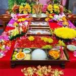 Mâm cúng Trần triều