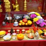 Cúng lễ chùa thanh tịnh