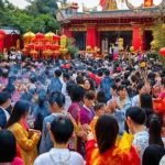 Hình ảnh đi chùa đầu năm
