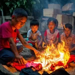 Đốt quần áo tháng 7 âm lịch