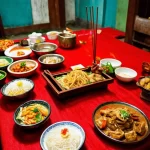 Mâm cỗ cúng Thổ Công rằm tháng 7
