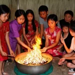 Lễ cúng hóa vàng tổ tiên