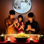 Lễ cúng thần tài rằm tháng 7