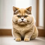 Mèo Anh lông vàng