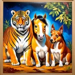 Hổ - Ngựa - Chó: Bộ Tam Hợp Dần - Ngọ - Tuất