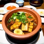Cá chép om chuối đậu