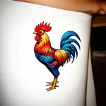 Hình xăm gà trống