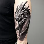 Hình xăm rồng cho tuổi Thìn