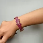 Vòng tay đá ruby cho tuổi Tuất