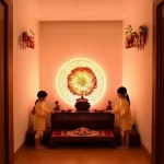 Bàn thờ Thiên trang nghiêm, ấm cúng