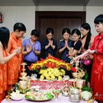 Cúng Tổ nghề may mặc