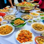 Mâm cỗ bày ngày giỗ con