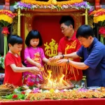 Dâng hương thờ cúng