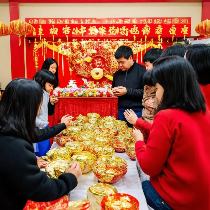 lễ cúng thần tài 30 tết
