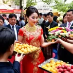 Cô Chín ban lộc
